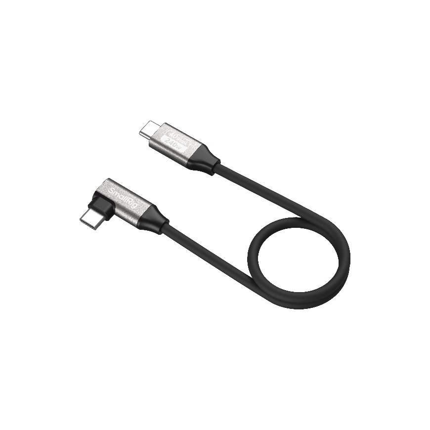SmallRig 5075 USB-kaabel USB 2.0 0,35 m USB C Must, Hall
