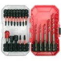 Toya Sa Poland Set of Sockets and Drill Bits | 18 pcs. (YT-04615) Toya Sa Poland Set of Sockets and Drill Bits | 18 pcs. (YT-04615)