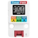 TimerPWR block - power management module with a 0.66 inch OLED display - INA3221 - Device expansion module - M5Stack U189 TimerPWR block - power management module with a 0.66 inch OLED display - INA3221 - Device expansion module - M5Stack U189
