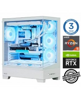 INTOP Ryzen 5 7500F 64GB DDR5 1TB SSD M.2 NVME+2TB RTX5070Ti 16GB no-OS
