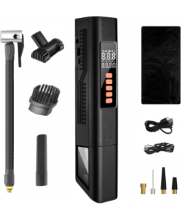EXTRALINK Car Vacuum Cleaner with Compressor 2-in-1 12V USB