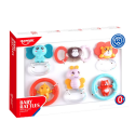 Lean Toys Barškučių purulelu setti lapsille 6 kpl Lean Toys Barškučių purulelu setti lapsille 6 kpl