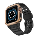 Apple SE/7 älykellon silikoninen Hurtel-ranneke, musta, 38/40/41 mm