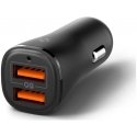 Autolaturi Spigen Essential EV302 30W 2xUSB-A musta Autolaturi Spigen Essential EV302 30W 2xUSB-A musta