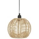 Atmosphera CAREN pendant lamp with woven shade, Ø 24 cm