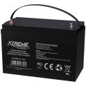 Gelioakku 12V 90Ah XTREME 215x170x330mm Gelioakku 12V 90Ah XTREME 215x170x330mm