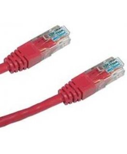 PremiumCord PremiumCord Patch kabelis UTP RJ45-RJ45 CAT6 10m raudonas