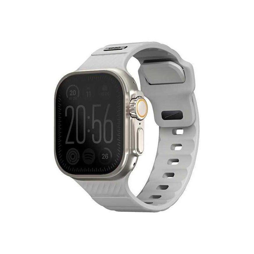 UNIQ dirželis Stride Apple Watch Series1/2/3/4/5/6/7/8/9/SE/SE2/Ultra/Ultra 2 42/44/45/49mm FKM guma