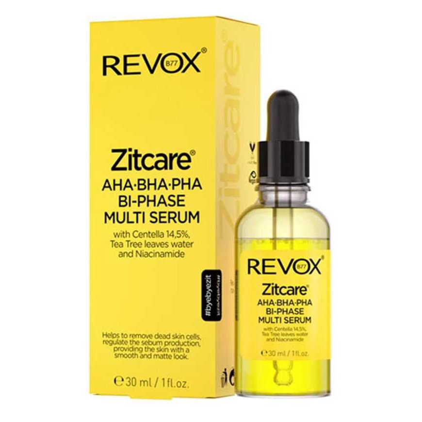 Revox Zitcare Aha Bha Pha Multi Seerum, 30 ml