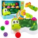Lean Toys Interactive crocodile with ball track and hammer Lean Toys Interactive crocodile with ball track and hammer