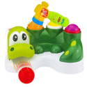 Lean Toys Interactive crocodile with ball track and hammer Lean Toys Interactive crocodile with ball track and hammer