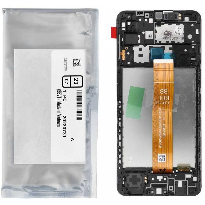 „ServicePack“ LCD ekrāns SAMSUNG A12 A127F GH82-26485A – 4