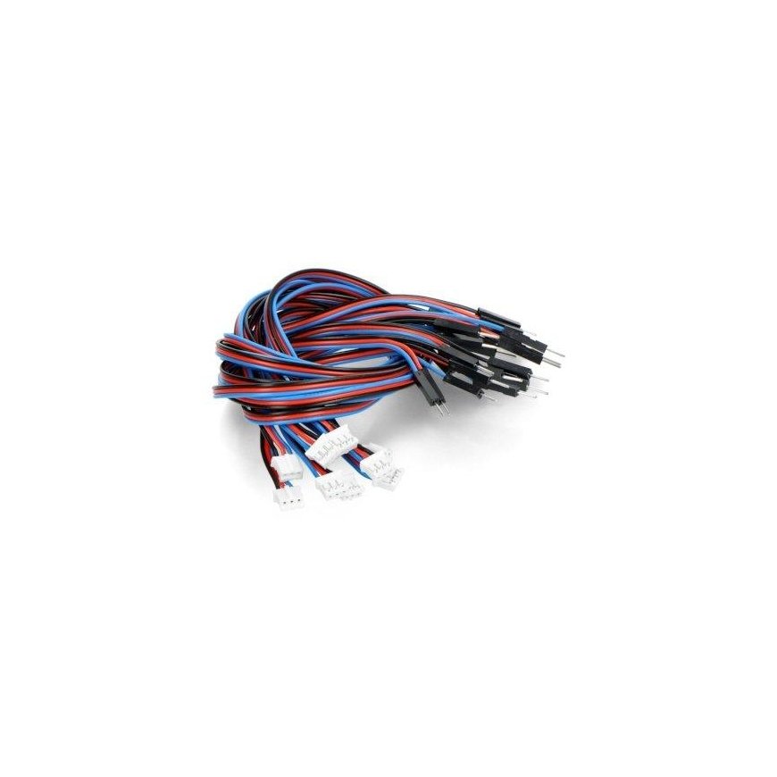 Gravity - jumper wire set - PH2.0 connector - 30cm - 10 pcs - DFRobot FIT0897 – 2