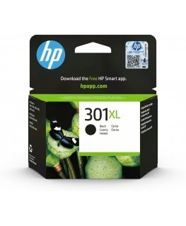 HP 301XL, оригинальный струйный картридж увеличенной емкости, черный