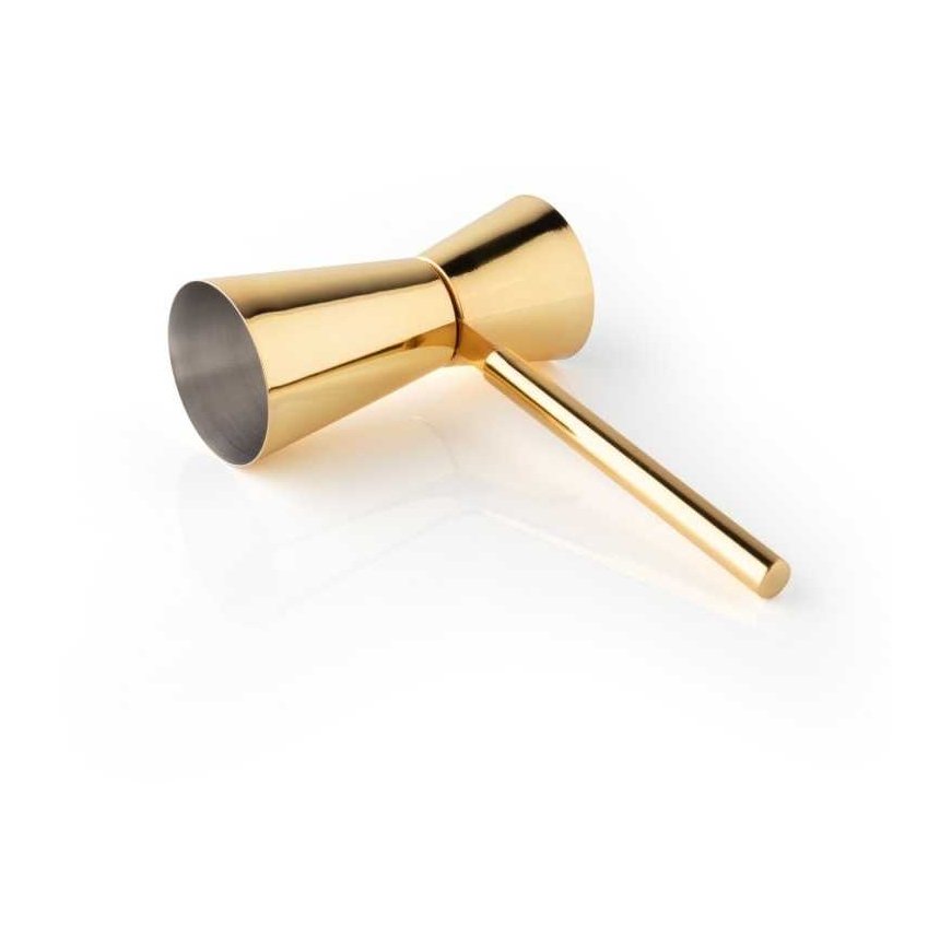 Tayloreye Džigeris - matavimo taurelė Taylor Eye TEV6329G, aukso spalvos, 30 ir 60 ml – 3