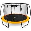 Profilēts dārza batuts 12 pēdas / 374 cm ar iekšējo Neo-Sport tīklu Profilēts dārza batuts 12 pēdas / 374 cm ar iekšējo Neo-Sport tīklu
