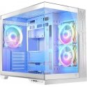Корпус компьютера VOLCANO PANORAMA APEX ARGB 3F MIDI Белый