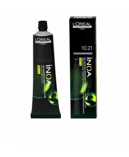 Профессиональные краски для волос "L'oreal Professionnel Inoa Безаммиачная Пермантная Краска 10,21 60г"