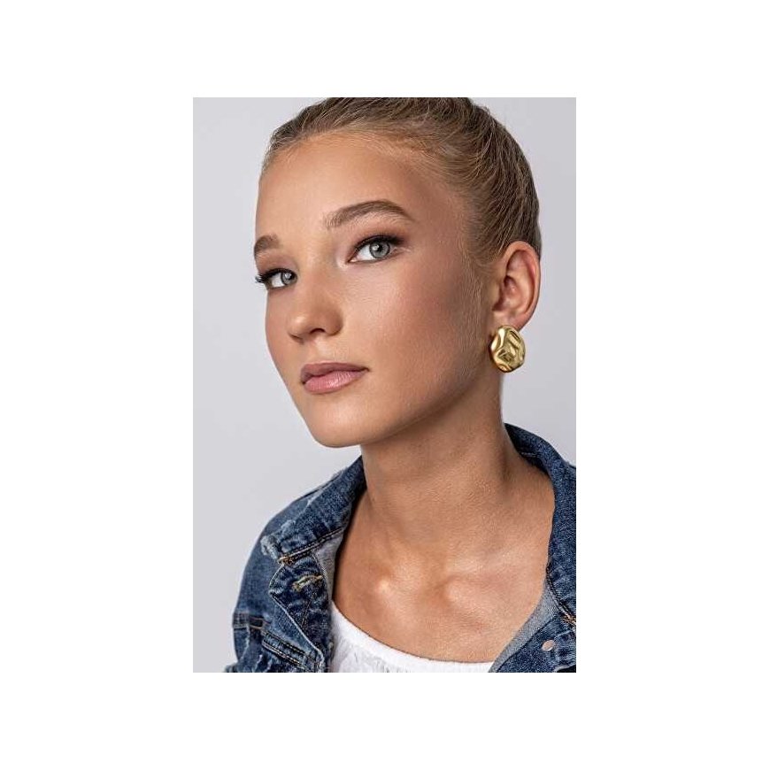 Marc Malone Erityiset kultaiset korvakorut Eve Gold Earrings MCE24017G – 2