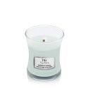 WoodWick Sagewood & Seagrass Mini Jar vaska svece Apaļš Krāsa "Aqua" 1 pcs WoodWick Sagewood & Seagrass Mini Jar vaska svece Apaļš Krāsa "Aqua" 1 pcs