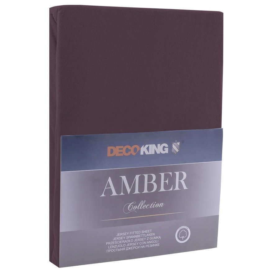 Paklode DecoKing Amber Tumepruun, 240x200 cm, kummiga – 2