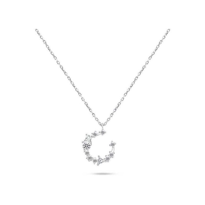 Brilio Silver Brilio Sidabrinis Charming silver pendant with zircons NCL79W