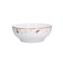 WHITE PORCELAIN CHRISTMAS EDITION Salad bowl 23 cm WHITE PORCELAIN CHRISTMAS EDITION Salad bowl 23 cm