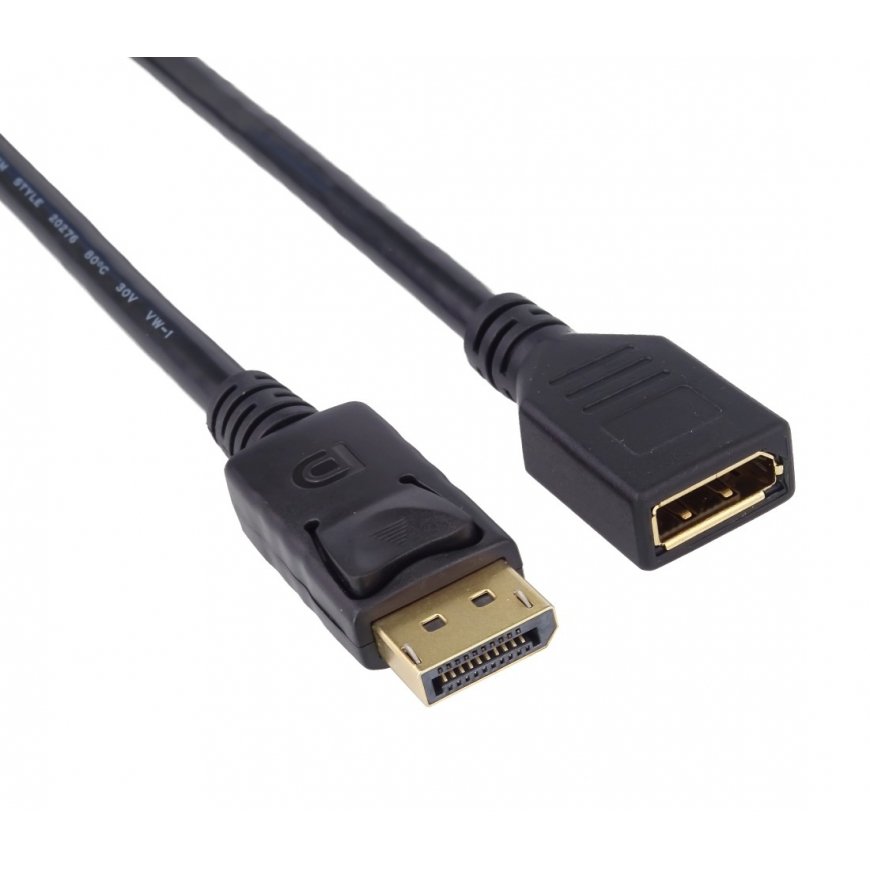 PremiumCord KPORTMF1-02 DisplayPort кабель 2 m Черный
