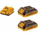 Ingco FBCPK1222E Set charger + 2pcs battery 2.0A for Li-ion battery 20V Ingco FBCPK1222E Set charger + 2pcs battery 2.0A for Li-ion battery 20V