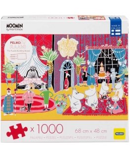 Dėlionė Martinex Muumi Hotelli Riviera palapeli, 1000 paila