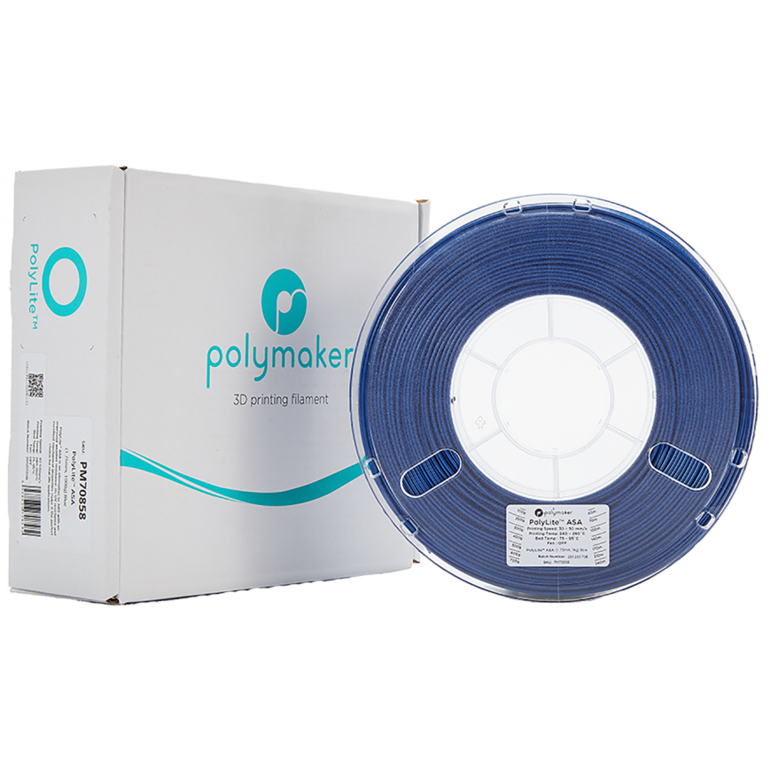 Polymaker PolyLite ASA - 1кг - 1.75мм - Синий – 2