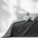 Reversible bedspread AmeliaHome SOFTA 220 x 240 cm, color: gray