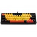 Tracer EVO2 keyboard Gaming USB + RF Wireless + Bluetooth QWERTY English Black, Orange, Yellow