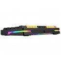 Tracer EVO2 klaviatuur Mängimine USB + RF Wireless + Bluetooth QWERTY Inglise Must, Oranž, Kollane Tracer EVO2 klaviatuur Mängimine USB + RF Wireless + Bluetooth QWERTY Inglise Must, Oranž, Kollane