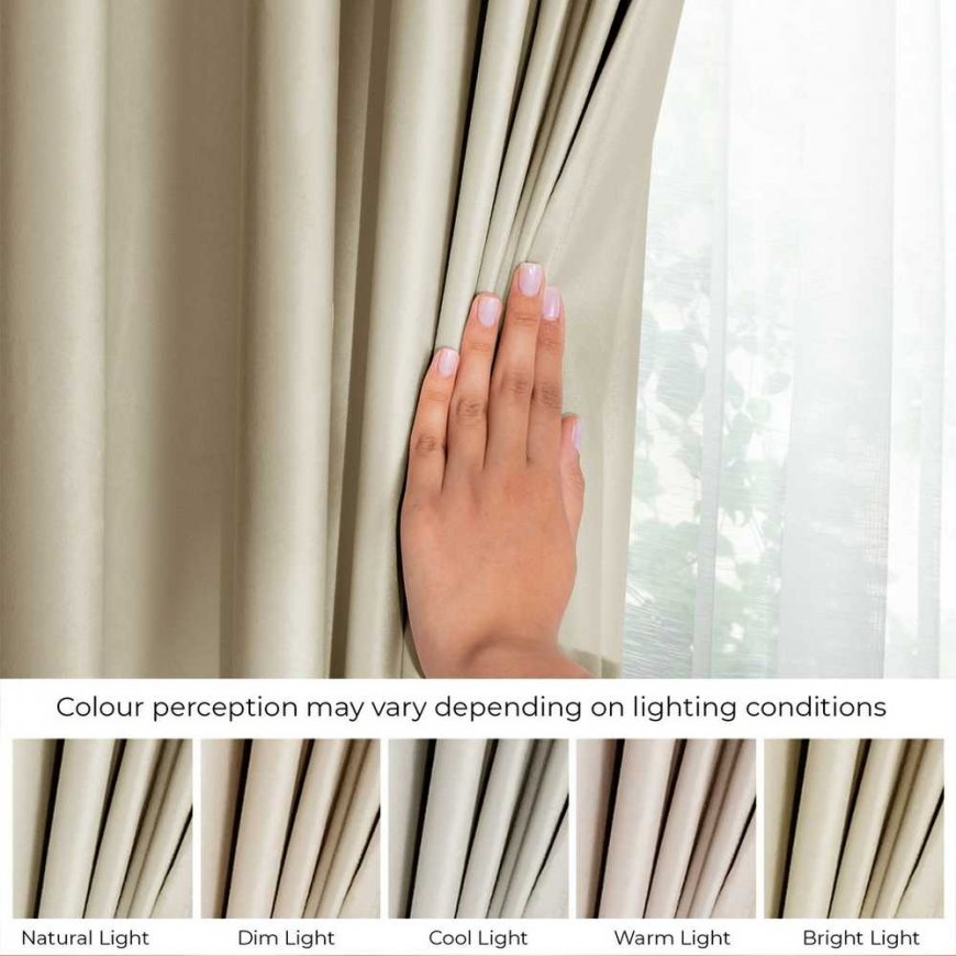 Užuolaidos VELVET spalvos beige stiliaus klasikinės sidabrinės kilpelės medžiagos tipas - tekstilė aksomas 140x245 AmeliaHome – 4