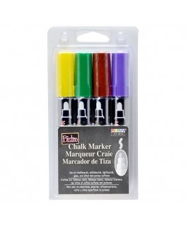 Marvy Uchida kriidimarkerid Marvy Bistro kriidimarker 480-4D 4tk.
