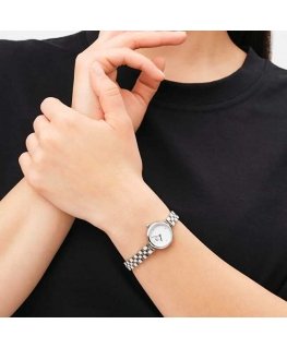 Moteriškas pulkstenis DANIEL WELLINGTON Elan Lumine Rose Gold 22mm DW00100716 + KASTE (zw522d)