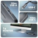 Axagon HMC-5H8K USB 5Gbps hub 2x USB-A USB-C HDMI 8k/30Hz PD 100W kabel USB-C Vadu USB 3.2 Gen 1 (3. Axagon HMC-5H8K USB 5Gbps hub 2x USB-A USB-C HDMI 8k/30Hz PD 100W kabel USB-C Vadu USB 3.2 Gen 1 (3.