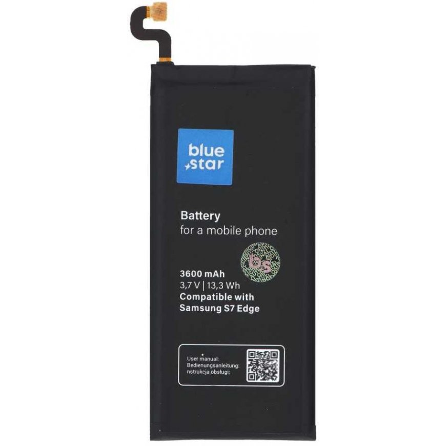 BlueStar "Blue Star Mėlynas STAR PREMIUM" battery for "Samsung S7 Edge", 3600 mAh – 2