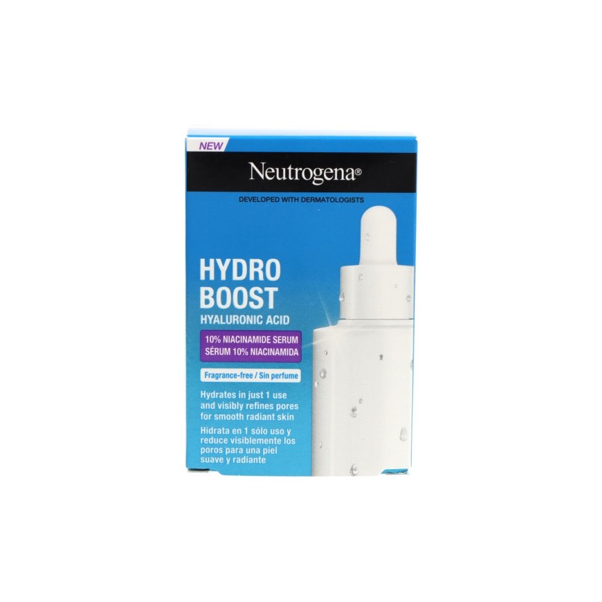 Neutrogena HYDRO BOOST serumas 10% niacinamido 30 ml – 2