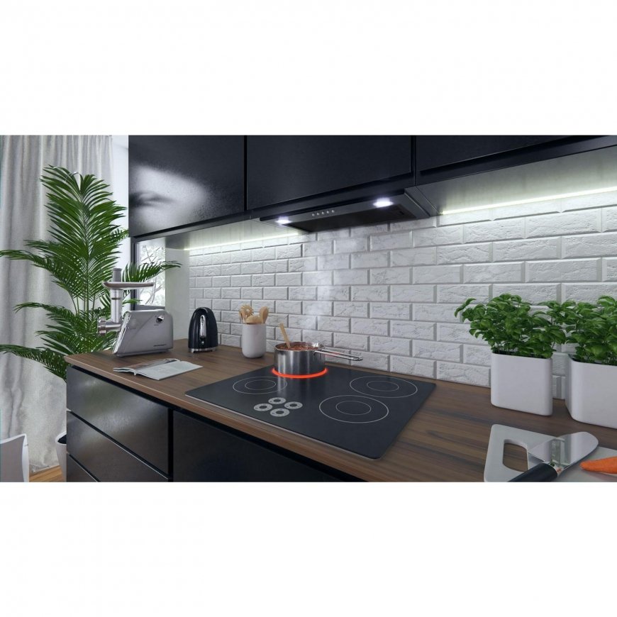 Berdsen Black Under-Cabinet Kitchen Hood 60 cm BE-50 – 5