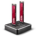 Axagon ADSA-M2C док-станция для накопителей USB 3.2 Gen 2 (3.1 Gen 2) Type-C Черный Axagon ADSA-M2C док-станция для накопителей USB 3.2 Gen 2 (3.1 Gen 2) Type-C Черный