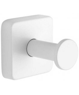 Towel hook Captain QUATTRO 42 01 66, white matte
