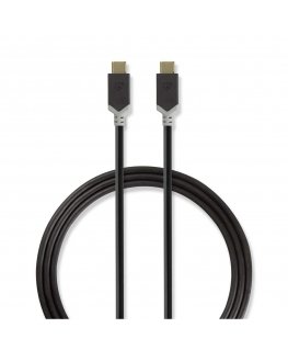 Nedis CCBW64700AT10 USB кабель USB 3.2 Gen 2 (3.1 Gen 2) 1 m USB C Антрацит
