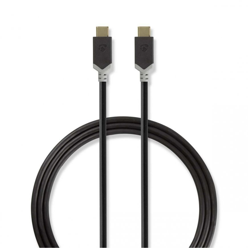 Nedis CCBW64700AT10 USB-kaabel USB 3.2 Gen 2 (3.1 Gen 2) 1 m USB C Söehall