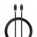 Nedis CCBW64700AT10 USB cable USB 3.2 Gen 2 (3.1 Gen 2) 1 m USB C Anthracite Nedis CCBW64700AT10 USB cable USB 3.2 Gen 2 (3.1 Gen 2) 1 m USB C Anthracite