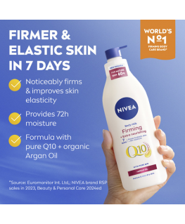 Nivea Q10 stingrinošs un īpaši barojošs ķermeņa piens – īpaši barojošs stingrinošs piens – 400 ml
