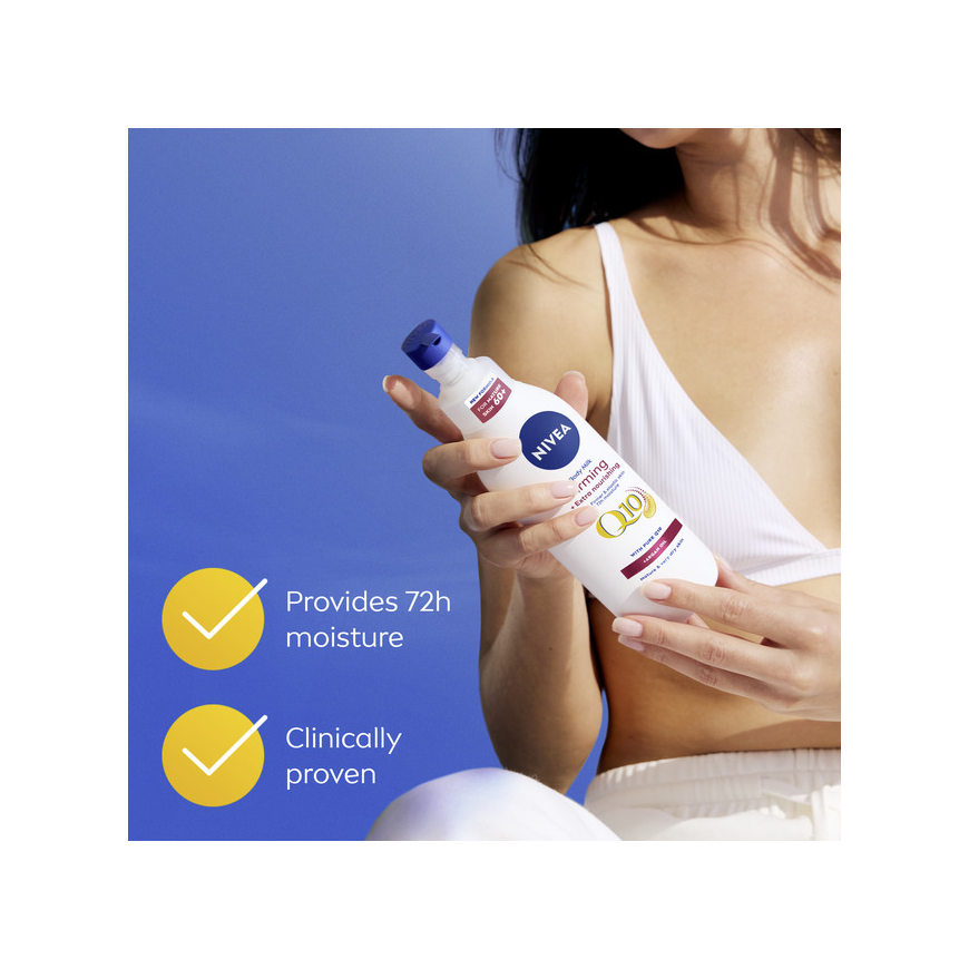 Nivea Q10 firming and intensely nourishing body milk – especially nourishing firming milk – 400 ml – 3
