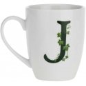 THE WHITE PORCELAIN ATUPERTU Mug with holder 380 ml, Pattern J THE WHITE PORCELAIN ATUPERTU Mug with holder 380 ml, Pattern J