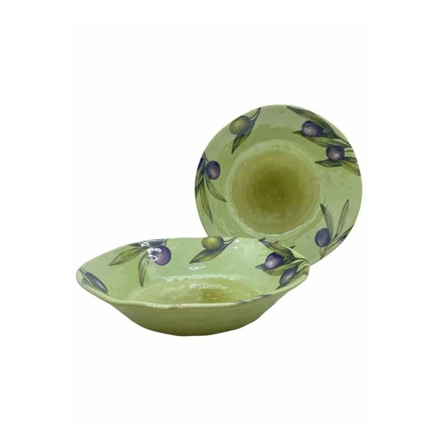 ROSE&TULIPS OLYVIA set of 2 salad plates 21 cm